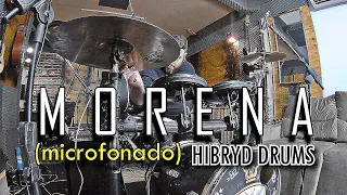 Vitor Kley - Morena (Microfonado) | Drum Cover - Batera Híbrida