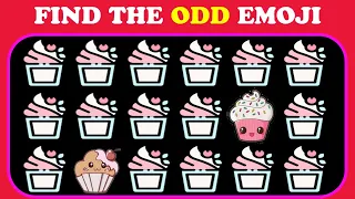 Find The Odd Emoji Quiz #26 | Can You Find The Odd One Out ? Spot The Difference ! Test Your Eyes !