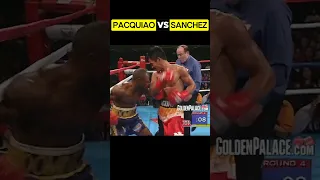 Pacquiao trading punches in bunches with Sanchez