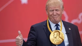 Трамп номинирован на Нобелевскую Премию мира