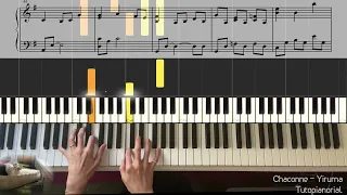이루마 샤콘느 느린 연습 가이드 Chaconne Yiruma Slow Speed Piano tutorial