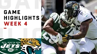 Jets vs. Jaguars Week 4 Highlights | NFL 2018