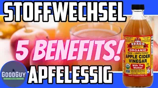 Apfelessig Wundermittel für den Stoffwechsel!?5 Benefits+Bonustipp-Wirkung beim abnehmen!Verdauung!