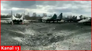 Ukraine took out six Russian combat jets in eight days