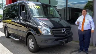 2016 Mercedes-Benz Sprinter 2500 Passenger Van tour with Kurt