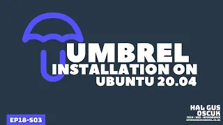 Installing Umbrel on Ubuntu 20 on a VM | A Self-Hosted Server With Crypto and BlockChain Tech