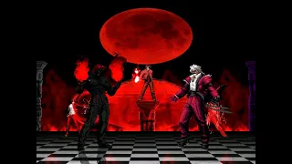 [KOF Mugen] XIII김가불님의 신청매치. valmer rugal,rozwell vs  rugal team 말루갈에이은 말로즈웰등판...상대는각종 루갈팀!!!3:4매치!