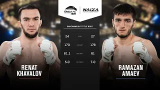 Renat Khavalov vs Ramazan Amaev: Eagle FC Bantamweight title fight [Eagle FC 48]