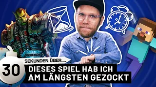 Zeitfresser-Alarm: Dieses Spiel hab' ich am längsten gezockt!