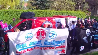 Demonstration in Bornhagen - 05.05.2016 - Antideutsche Aktion Berlin