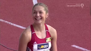 DM Erfurt 2017 - 100m Frauen