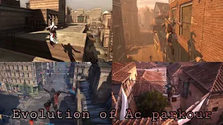 Assassin’s Creed parkour evolution from someone who’s actually good at the games