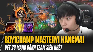 BOY1CHAMP MASTER YI HÀN QUỐC KANGMAI VÀ GIÁO ÁN ĐI RỪNG CỰC CHIẾN VÉT 28 MẠNG GÁNH TEAM SIÊU KHÉT