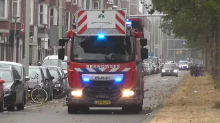 Brandweer, politie en ambulance met spoed naar reanimatie in Rotterdam! #1491