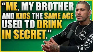 Alex Pereira about his alcohol addiction. "I drank every day."