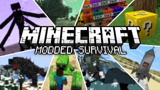 ★ Minecraft Modded Survival Multiplayer EP.6 - "CRAZY BOSS + DUBSTEP GUN!" (Minecraft Mods)