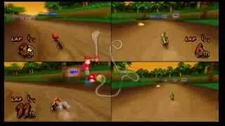 Mario Kart Wii: Multiplayer team race