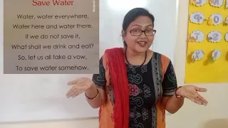 save water -poem