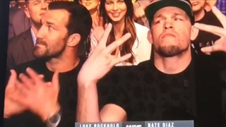 Luke Rockhold Awkward 'Gangster' Moment With Nate Diaz!! UFC 209! Funniest Ever!