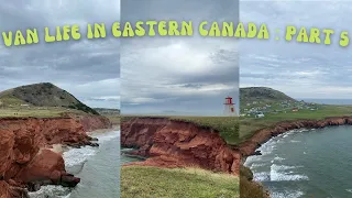 VAN LIFE IN EASTERN CANADA: ÎLES DE LA MADELEINE !!!