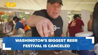 Washington's biggest beer festival canceled