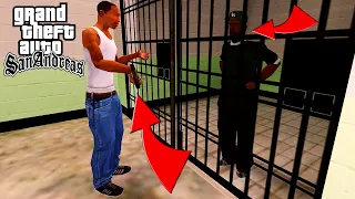 WHAT HAPPENS IF YOU VISIT SWEET IN JAIL AFTER HE IS ARRESTED IN GTA SAN ANDREAS? (Secret Mission)