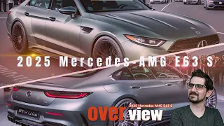 First Look at the Revolutionary 2025 Mercedes AMG E63 S  Official Reveal