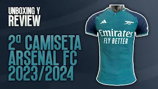 *NUEVA* 2ª CAMISETA ARSENAL 2023-2024 | Unboxing & Análisis