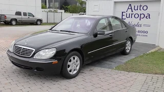 *SOLD* The W220 Like the 2001 Mercedes Benz S 430 was an answer to the over engineered W140 *SOLD*