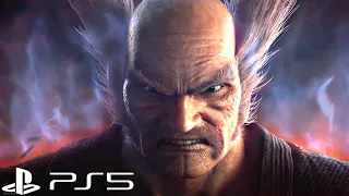 TEKKEN 7 MOVIE PS5 Cinematic (All Cutscenes Game Movie PS5) 4K Ultra HD