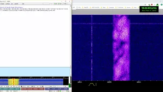 Russian M12 CW/Morse code number station at 6802 kHz