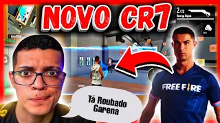 REAÇÃO DO CEROL AO VER “NOVO CR7" NOVO PERSONAGEM MAIS APELÃO DO FREE FIRE! E NOVAS HABILIDADE.