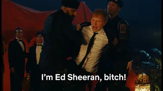 Ed Sheeran's Cameo In RED NOTICE (Perfect Song) | NETFLIX