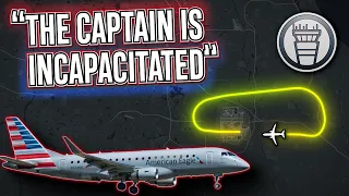 Pilot Dies During Takeoff, "The Captain is Out" [ATC audio]