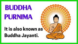 10 lines essay on Buddha Purnima | buddha purnima essay in english