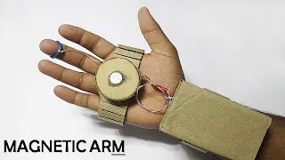 How To Make a Magnetic Gloves With Battery Powered