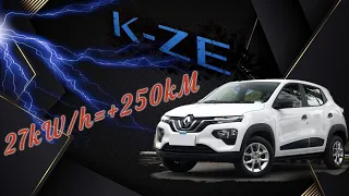 Новий електромобіль - дешево? Легко - Renault city K-ZE!!! (Dacia Spring)