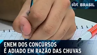 Governo adia Enem dos Concursos por causa das chuvas no RS | SBT Brasil (03/05/24)