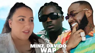 MINZ, DAVIDO - WAP 🫣 / Just Vibes Reaction