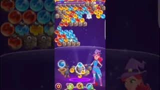 Bubble Witch 3 Saga ~ Treasure Cave Challenge Level 6 ~ No boosters