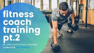 FITNESS COACH TRAINING PART 2