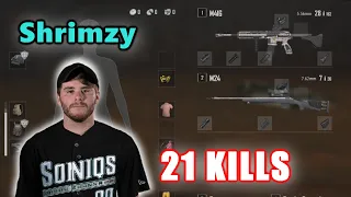 Soniqs Shrimzy - 21 KILLS - M416+M24 - SOLO - PUBG