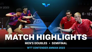 Xu Yingbin/Liu Yebo vs Emmanuel Lebesson/Felix Lebrun | MD SF | WTT Contender Amman 2023