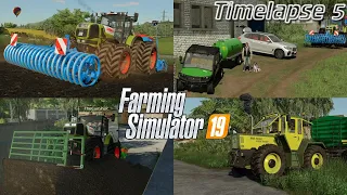 Making COMPOST and CHEESE with @TheCamPeRYT! 🚜💨 A MB Trac! 🔥💪🏽😍| [FS19] - Timelapse #5 Hof Bergmann