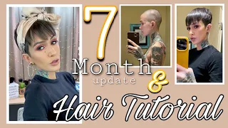 TUTORIAL & 7 Month Hair Update