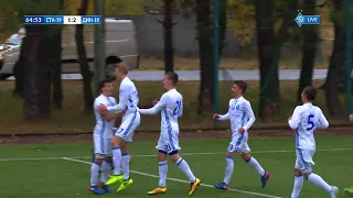 ГОЛ! - U-19 - СТАЛЬ Кам`янське - ДИНАМО Київ 1:2. Артур ВАЩИШИН