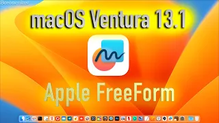 НОВОЕ ПРИЛОЖЕНИЕ APPLE FREEFORM В MACOS VENTURA 13.1! HACKINTOSH - ALEXEY BORONENKOV