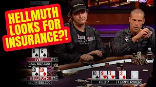 Phil Hellmuth Gets Himself in Trouble vs Phil Ivey!