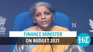 Watch: Nirmala Sitharaman explains 2 important features of Union Budget 2021