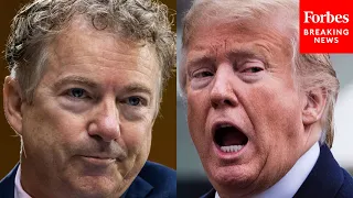 'That's Not Justice': Rand Paul Confronts FBI Director Over 'Bias' In Trump 2016 Investigation